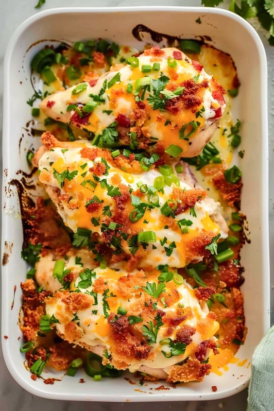 Backed Crack Chicken Recipe